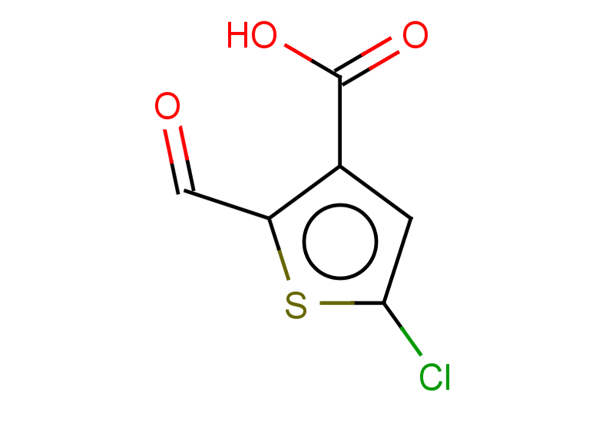 5-chloro-2-formylthiophene-3-carboxylic acid