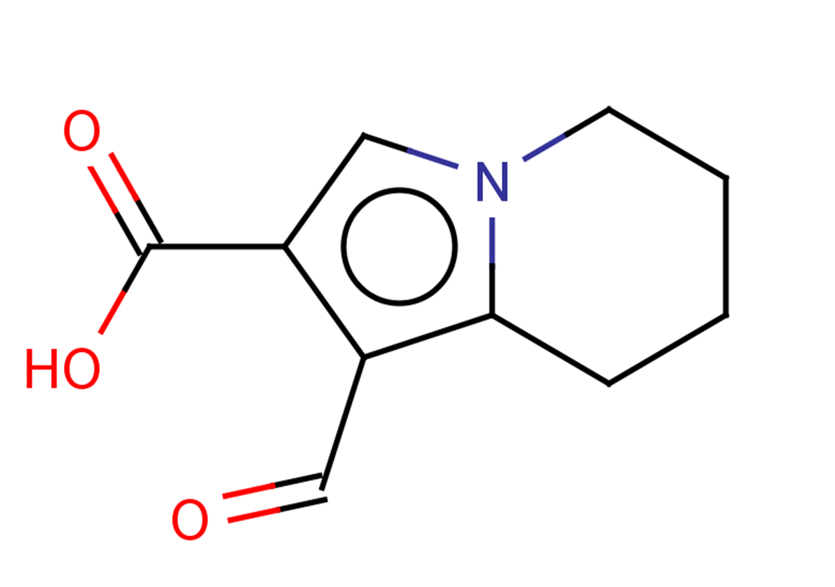 1-formyl-5,6,7,8-tetrahydroindolizine-2-carboxylic acid