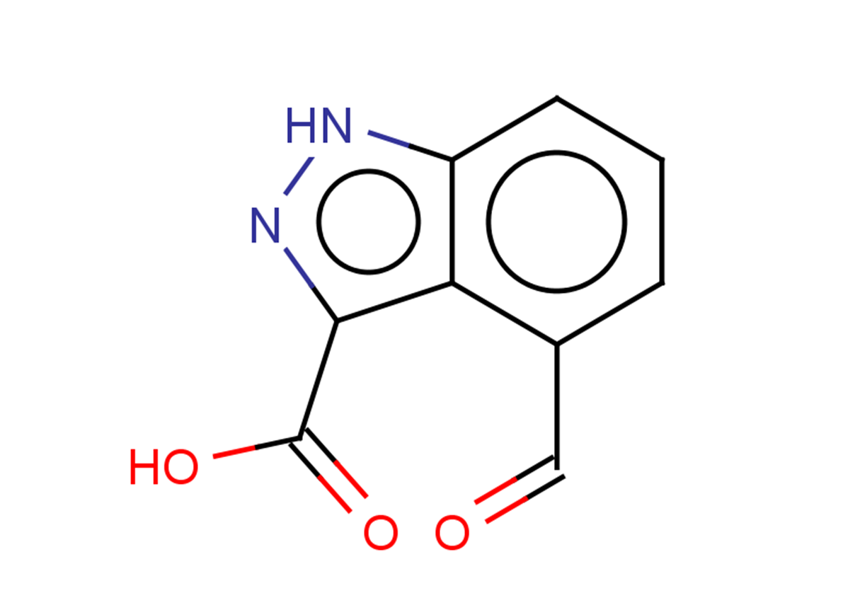 4-formyl-1H-indazole-3-carboxylic acid