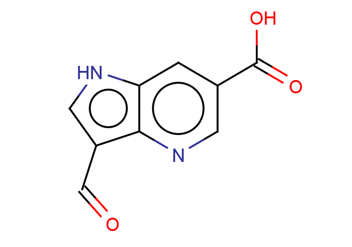 3-formyl-1H-pyrrolo[3,2-b]pyridine-6-carboxylic acid