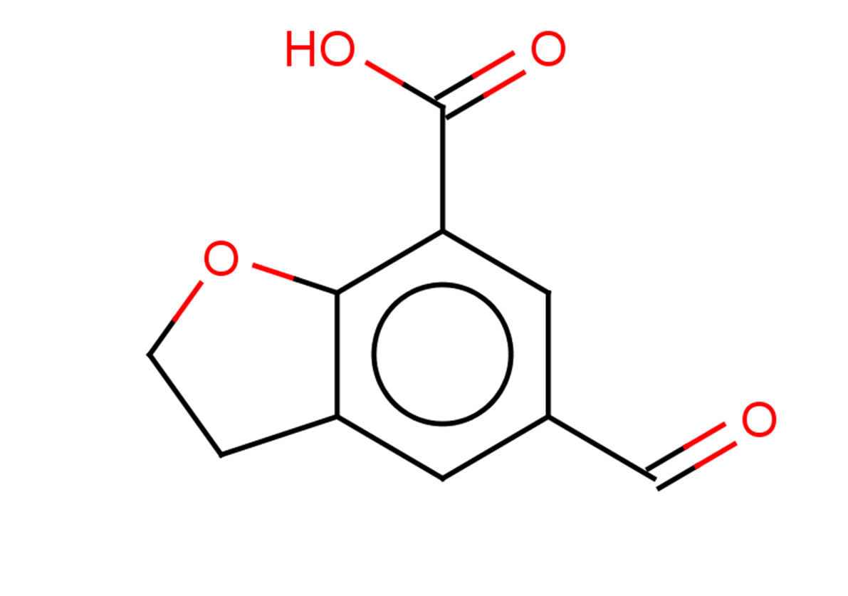 5-formyl-2,3-dihydro-1-benzofuran-7-carboxylic acid