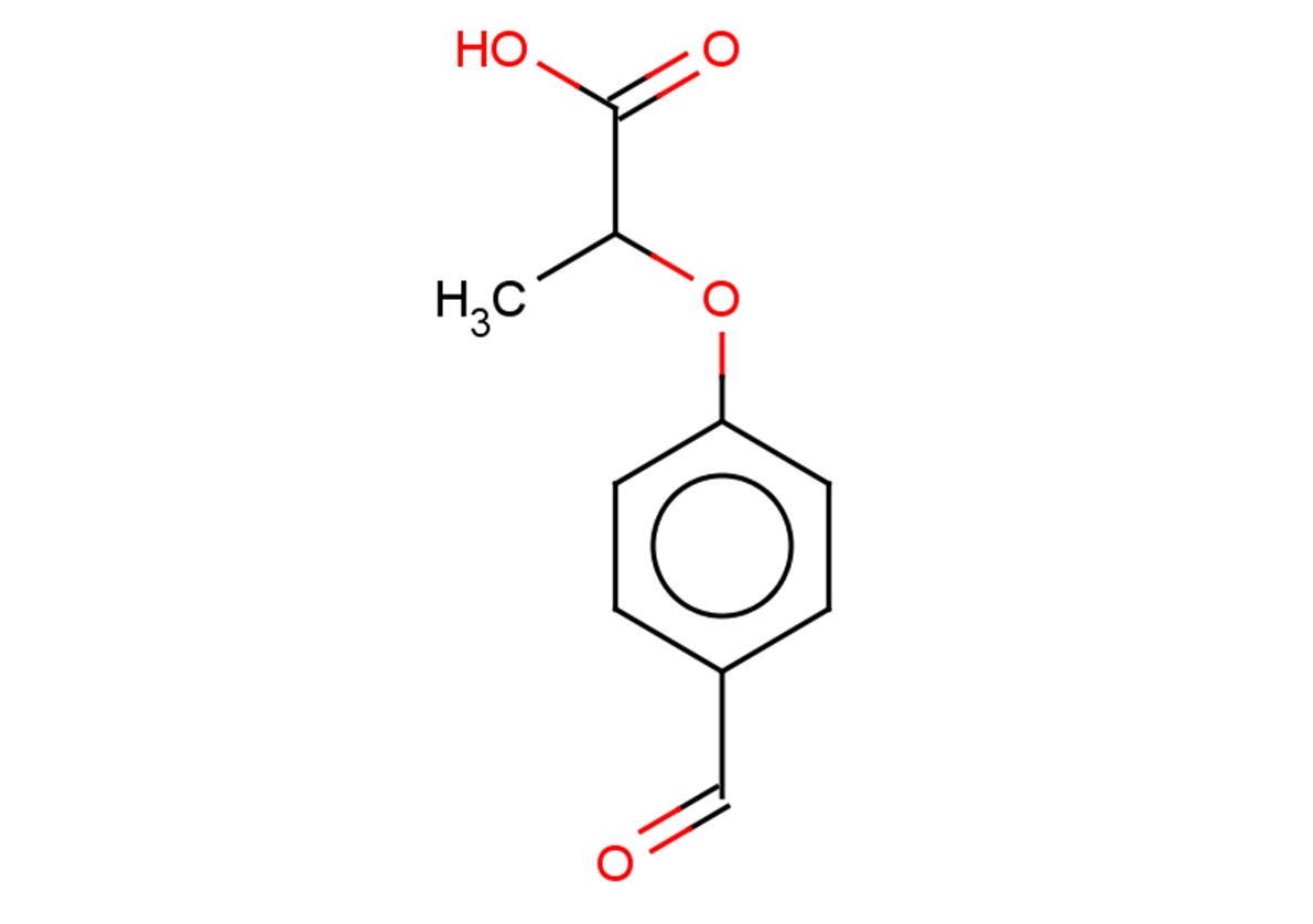 2-(4-formylphenoxy)propanoic acid