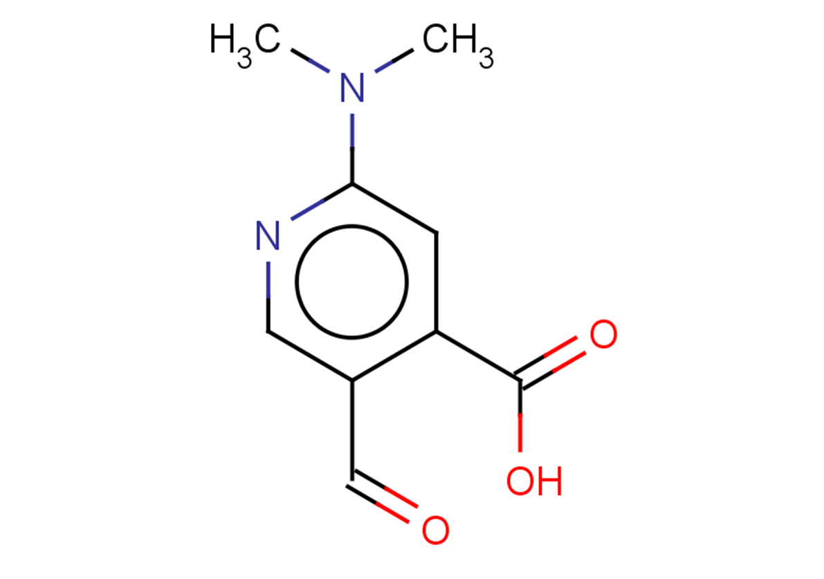 2-(dimethylamino)-5-formylpyridine-4-carboxylic acid