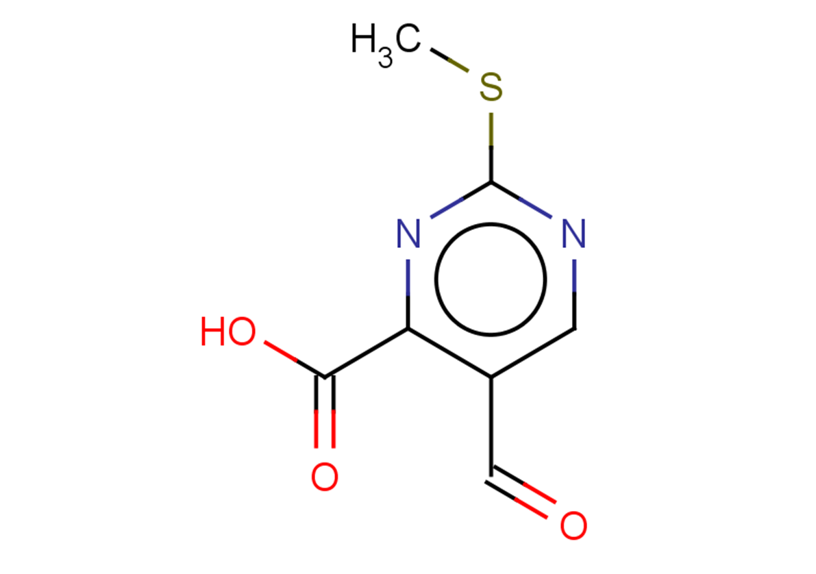 5-formyl-2-(methylsulfanyl)pyrimidine-4-carboxylic acid