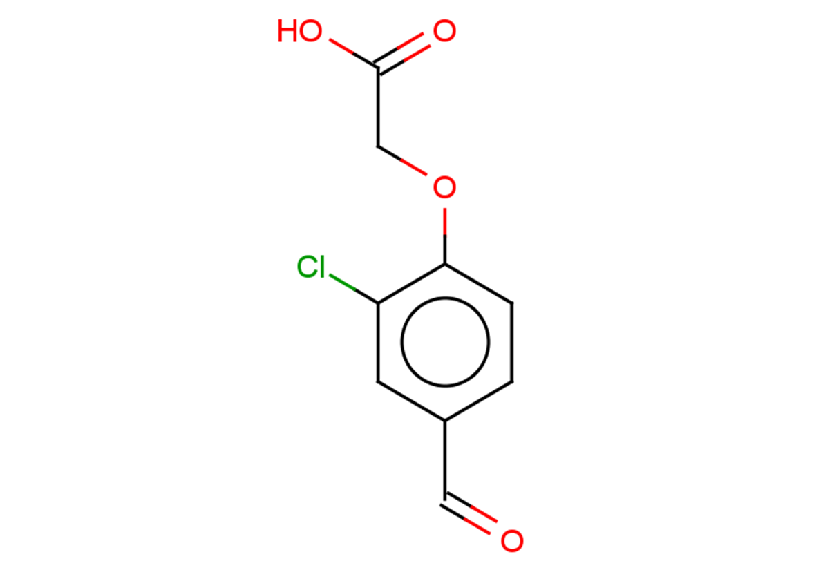 2-(2-chloro-4-formylphenoxy)acetic acid