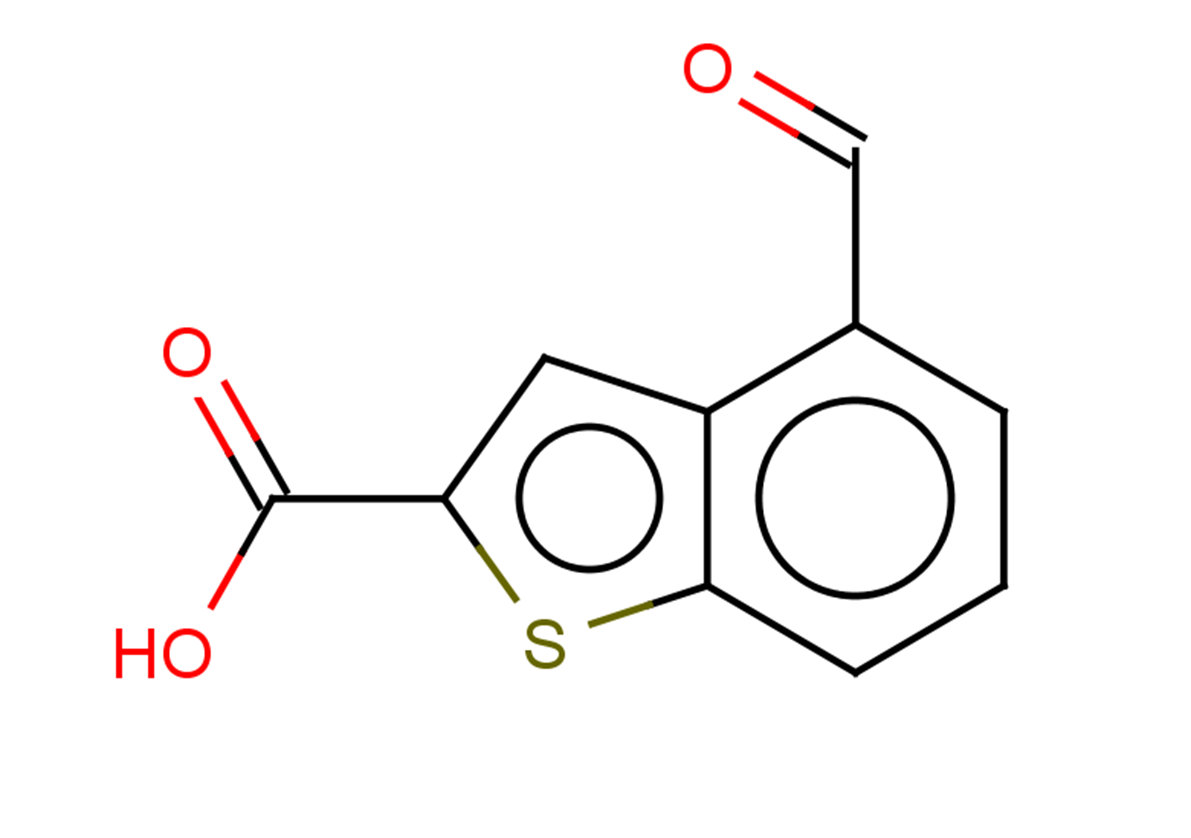 4-formyl-1-benzothiophene-2-carboxylic acid