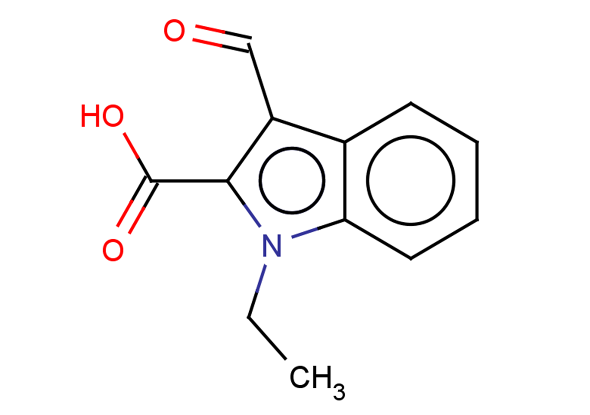 1-ethyl-3-formyl-1H-indole-2-carboxylic acid