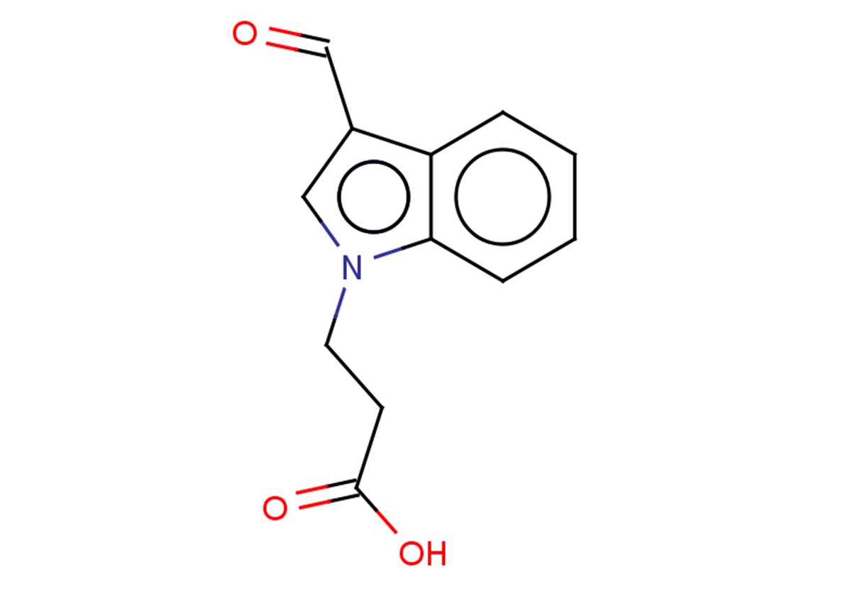 3-(3-formyl-1H-indol-1-yl)propanoic acid