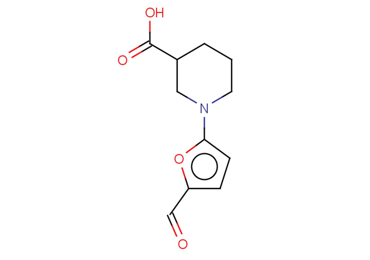 1-(5-formylfuran-2-yl)piperidine-3-carboxylic acid