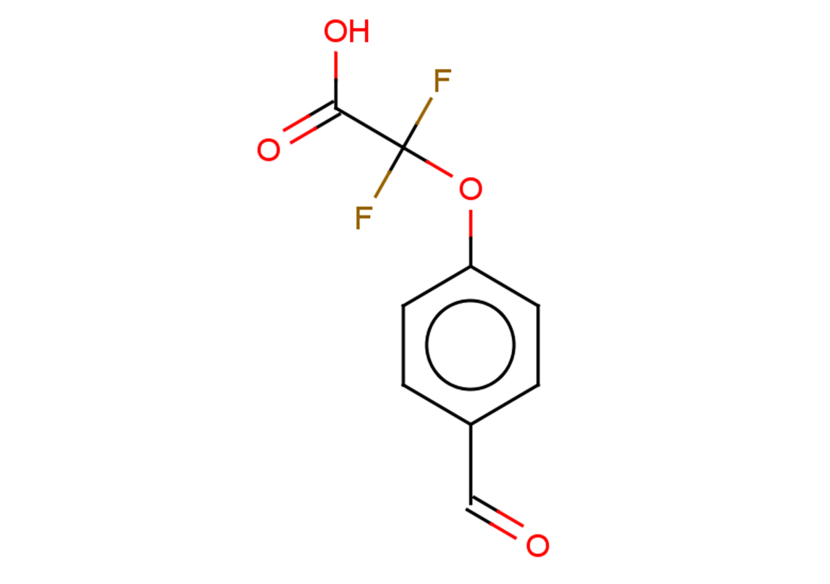 2,2-difluoro-2-(4-formylphenoxy)acetic acid