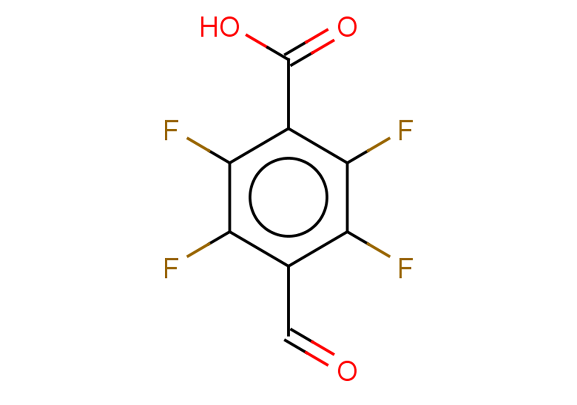 2,3,5,6-tetrafluoro-4-formylbenzoic acid