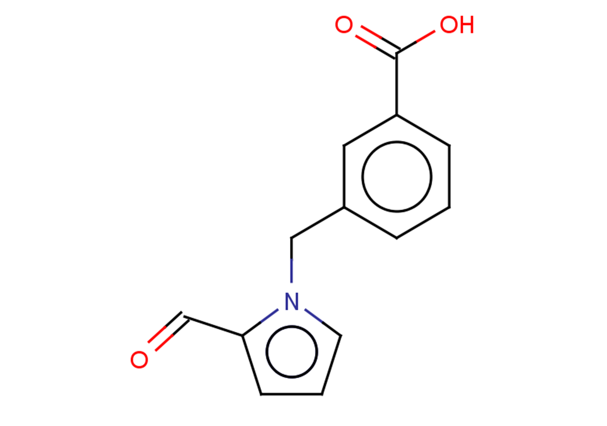 3-[(2-formyl-1H-pyrrol-1-yl)methyl]benzoic acid