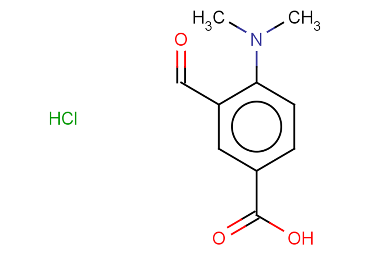 4-(dimethylamino)-3-formylbenzoic acid hydrochloride