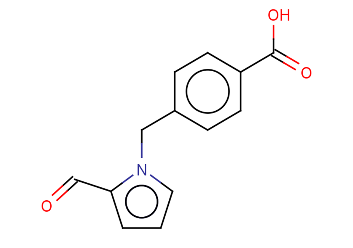 4-[(2-formyl-1H-pyrrol-1-yl)methyl]benzoic acid