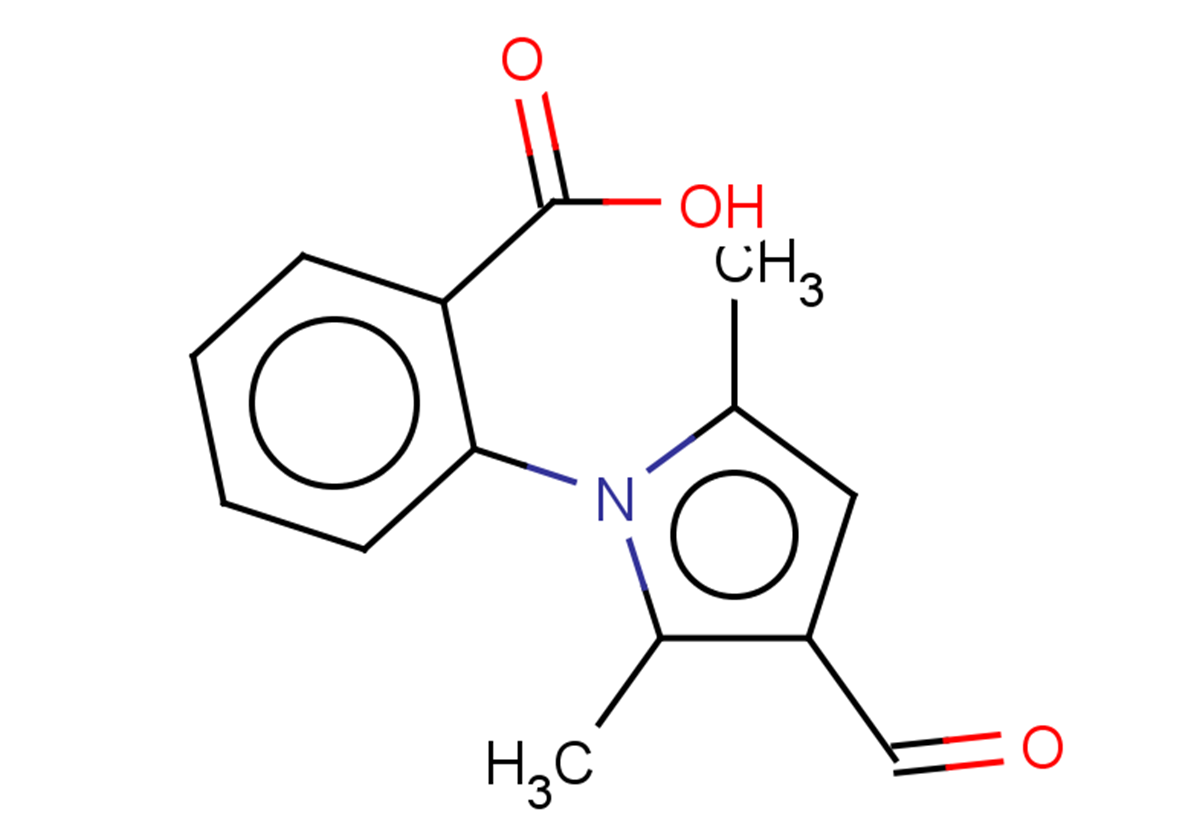 2-(3-formyl-2,5-dimethyl-1H-pyrrol-1-yl)benzoic acid