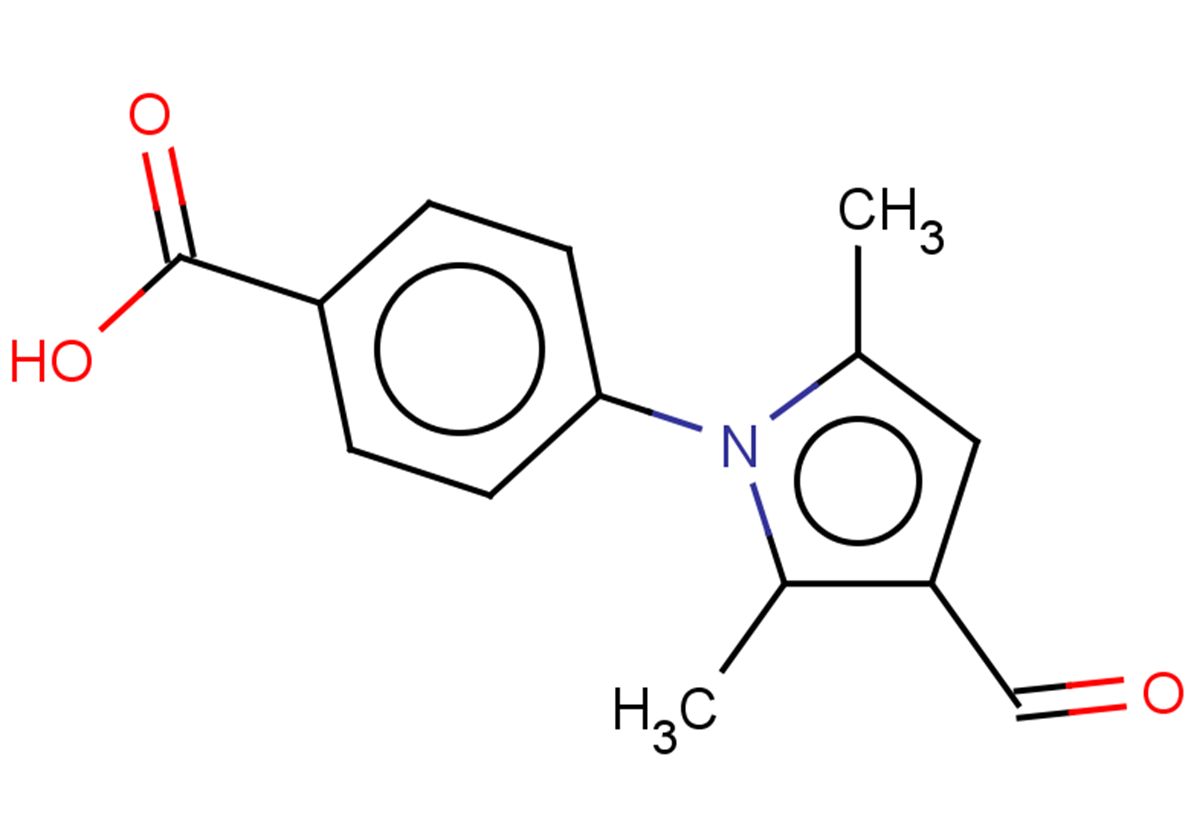 4-(3-formyl-2,5-dimethyl-1H-pyrrol-1-yl)benzoic acid