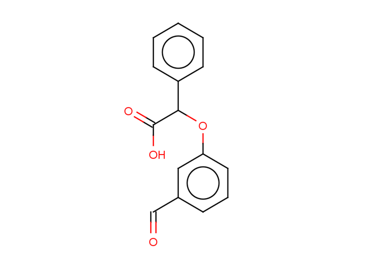 2-(3-formylphenoxy)-2-phenylacetic acid