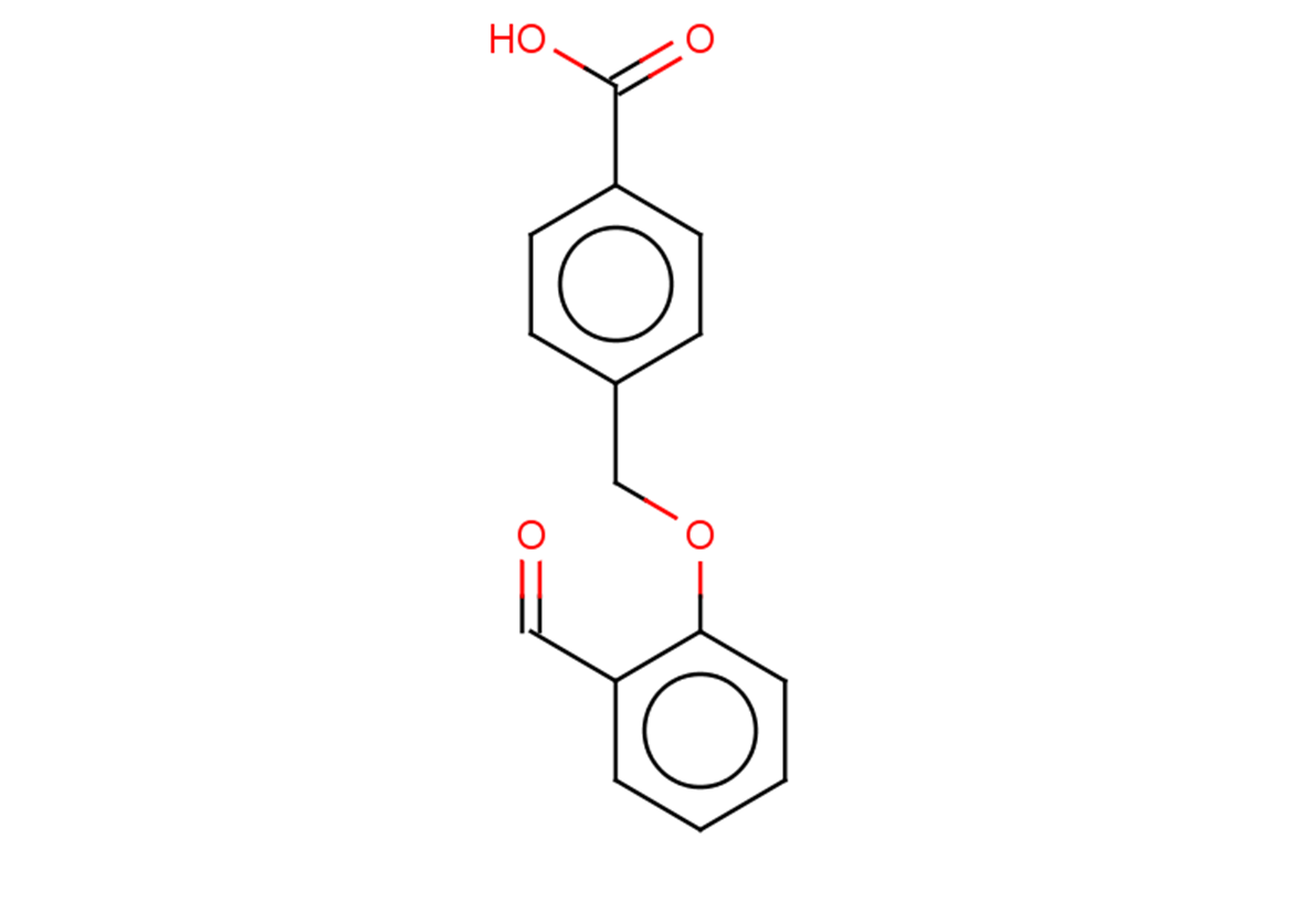 4-(2-formylphenoxymethyl)benzoic acid