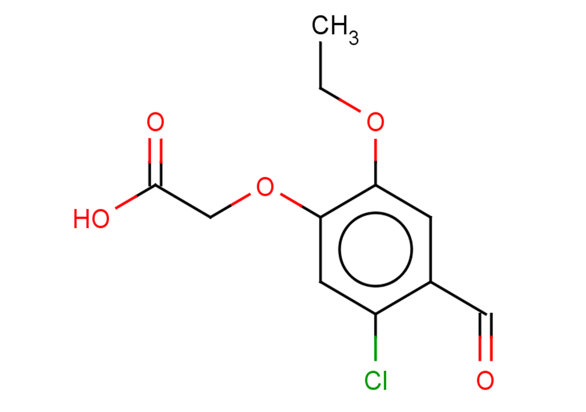 2-(5-chloro-2-ethoxy-4-formylphenoxy)acetic acid