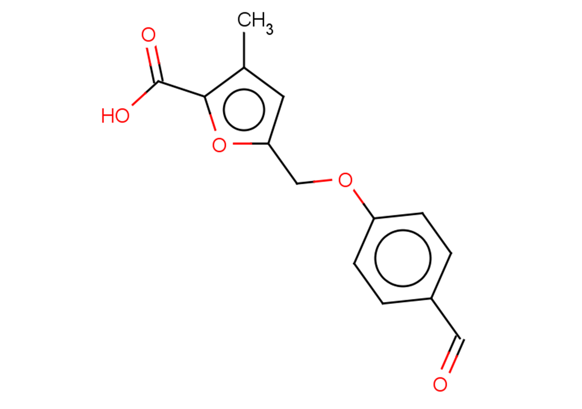 5-(4-formylphenoxymethyl)-3-methylfuran-2-carboxylic acid