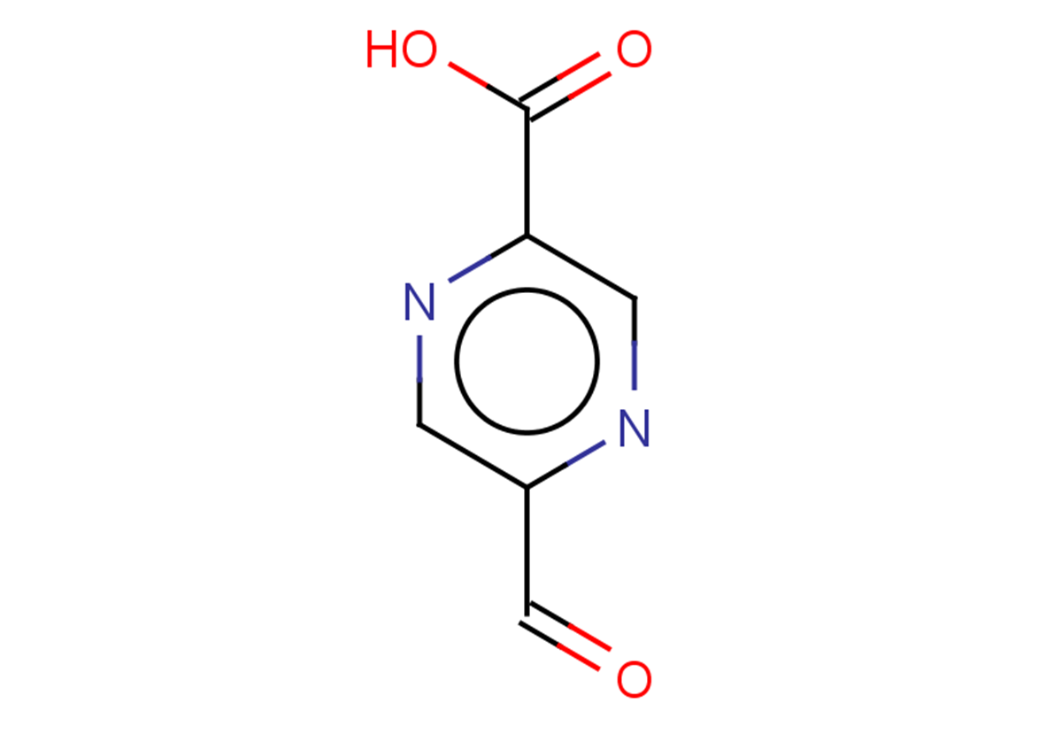 5-formylpyrazine-2-carboxylic acid