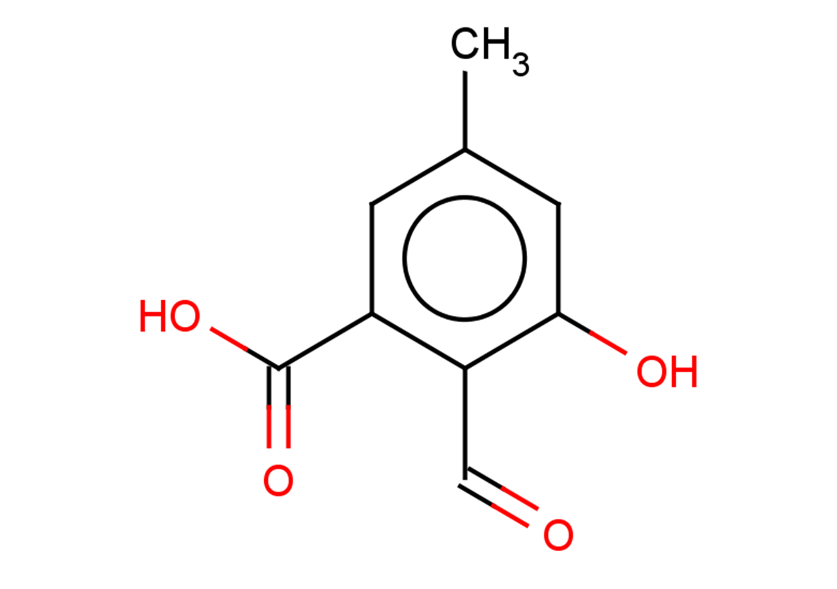2-formyl-3-hydroxy-5-methylbenzoic acid