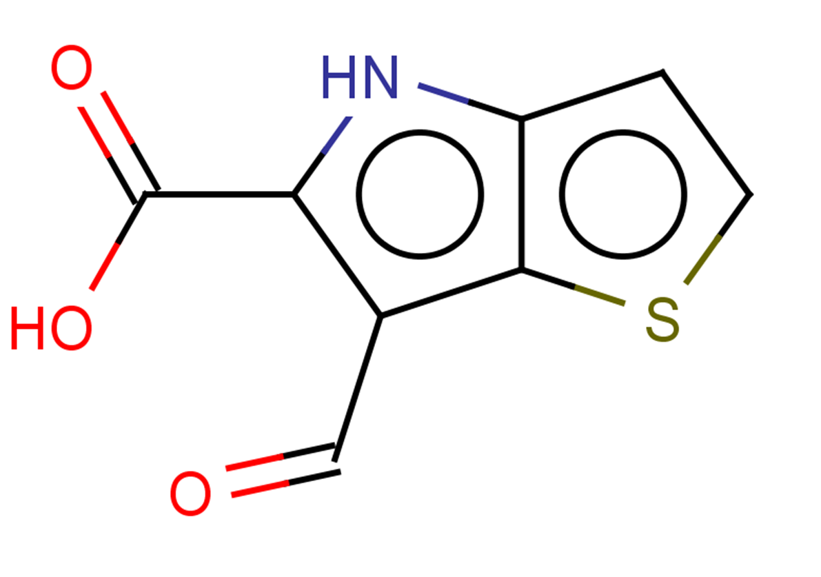 6-formyl-4H-thieno[3,2-b]pyrrole-5-carboxylic acid