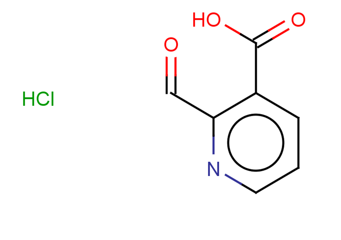 2-formylpyridine-3-carboxylic acid hydrochloride
