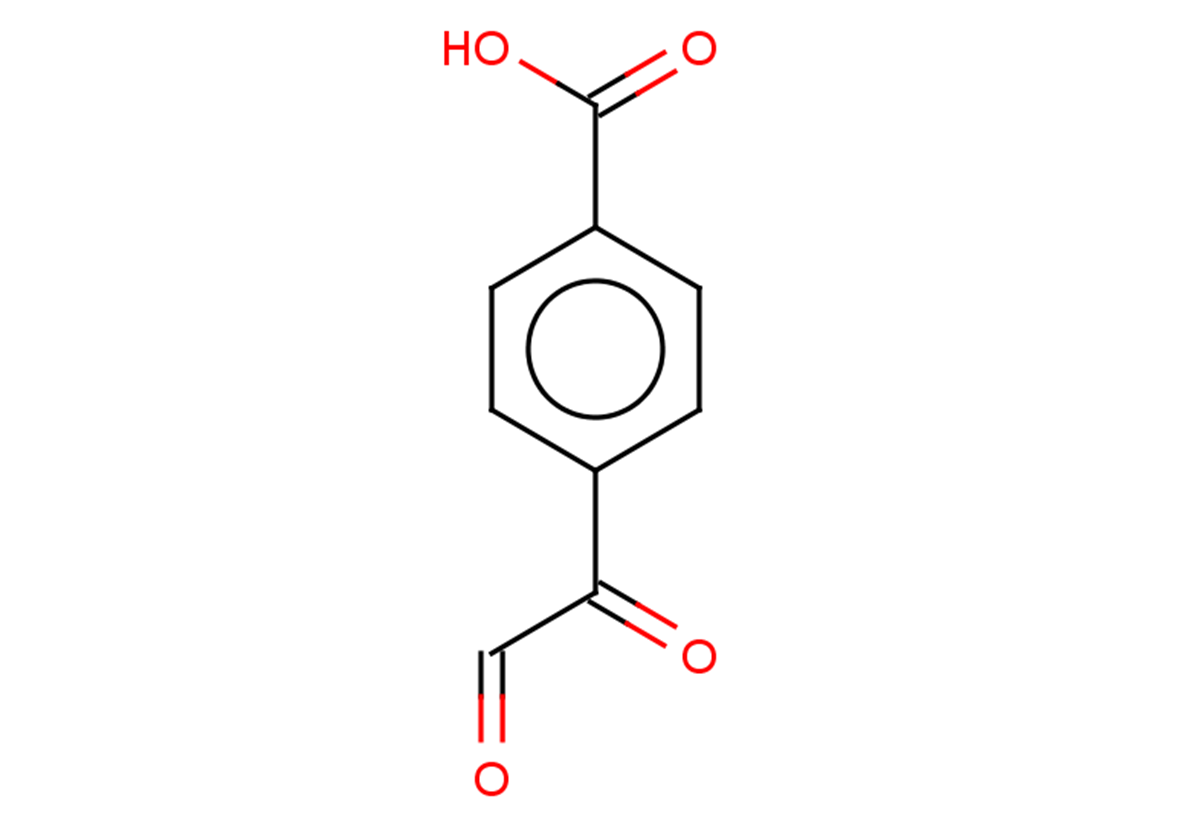 4-(2-oxoacetyl)benzoic acid