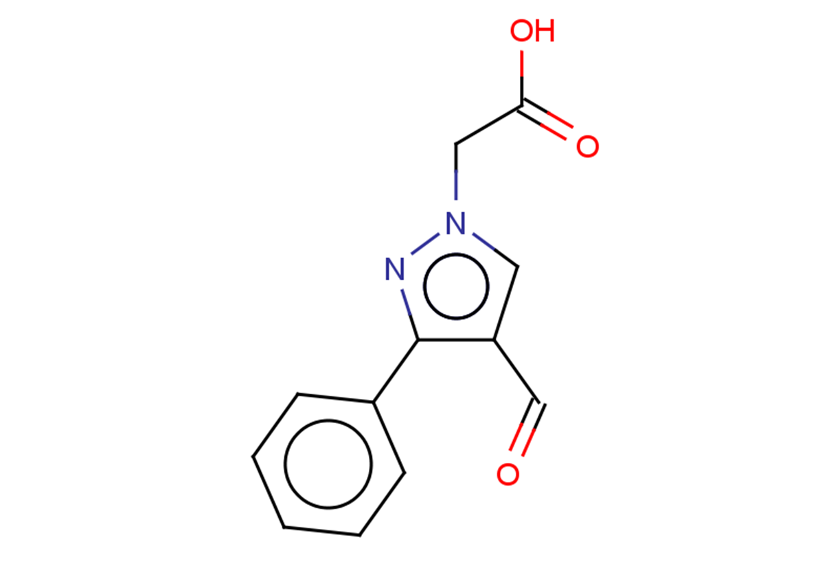 2-(4-formyl-3-phenyl-1H-pyrazol-1-yl)acetic acid