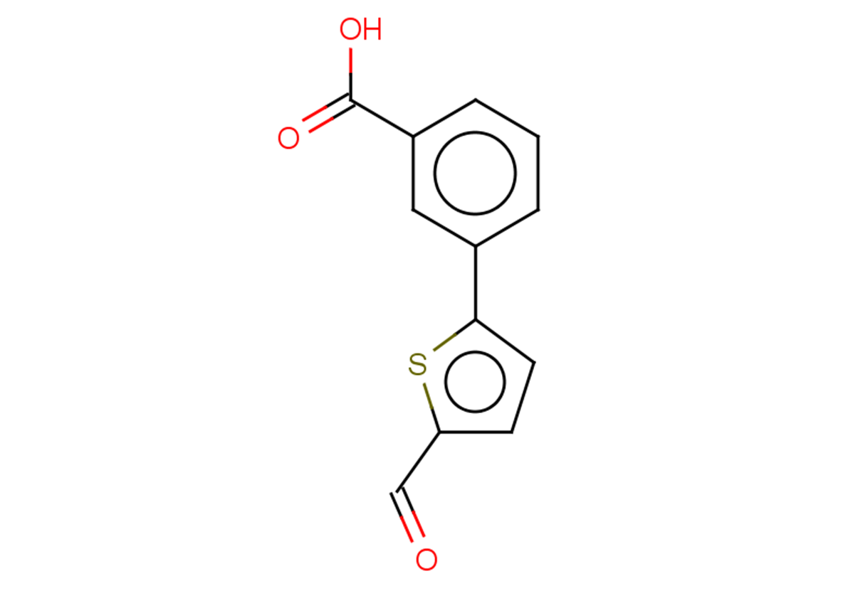 3-(5-formylthiophen-2-yl)benzoic acid