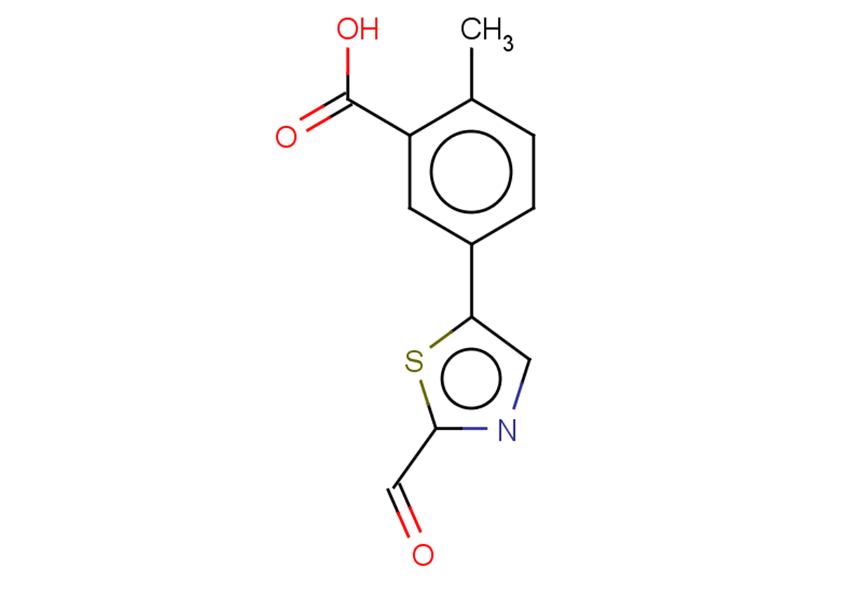 5-(2-formyl-1,3-thiazol-5-yl)-2-methylbenzoic acid