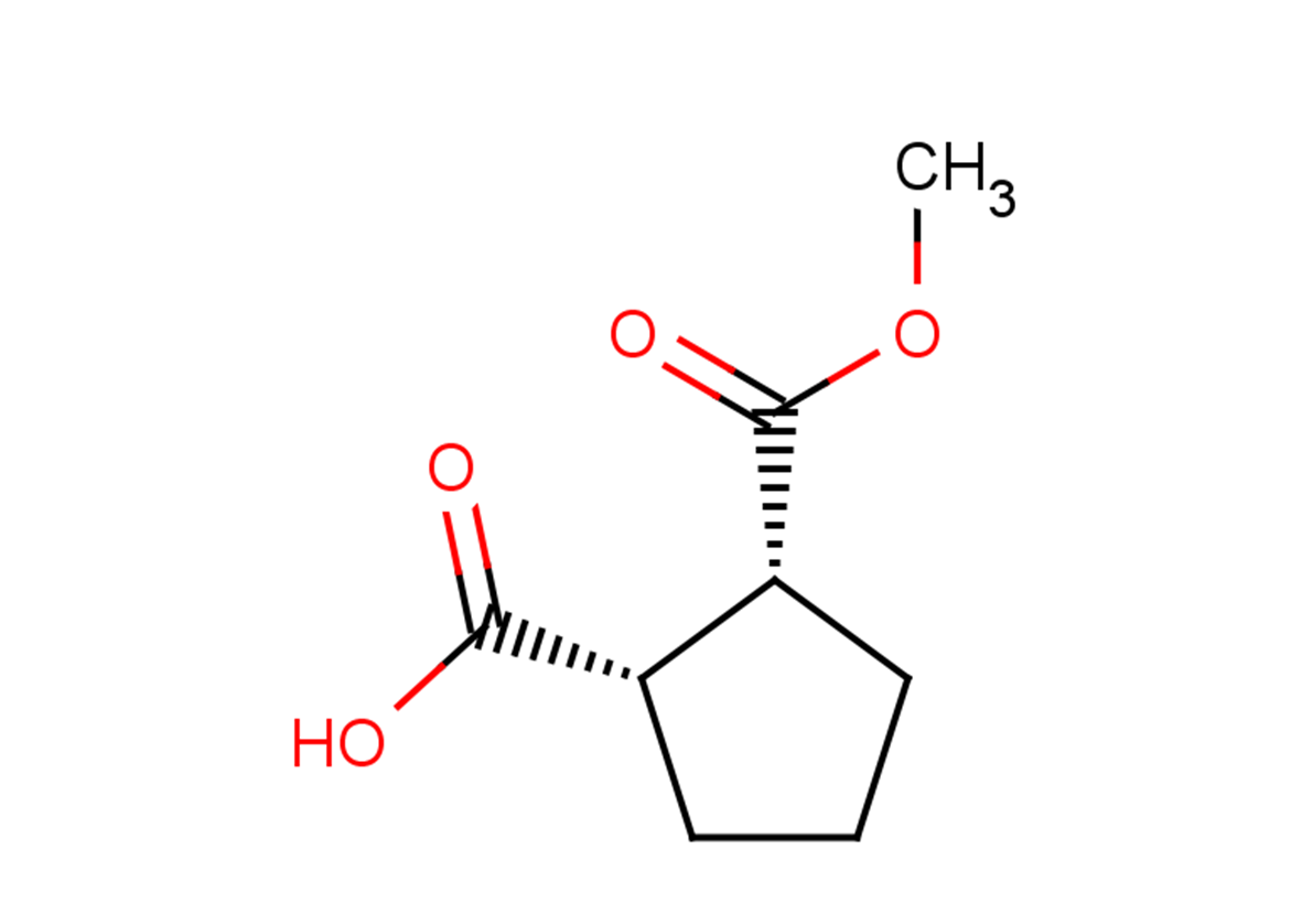 (1S,2R)-2-(methoxycarbonyl)cyclopentane-1-carboxylic acid