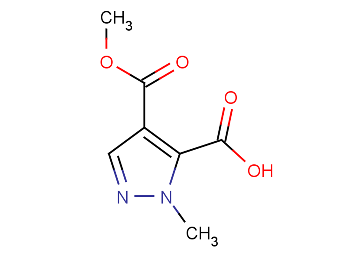 4-(methoxycarbonyl)-1-methyl-1H-pyrazole-5-carboxylic acid