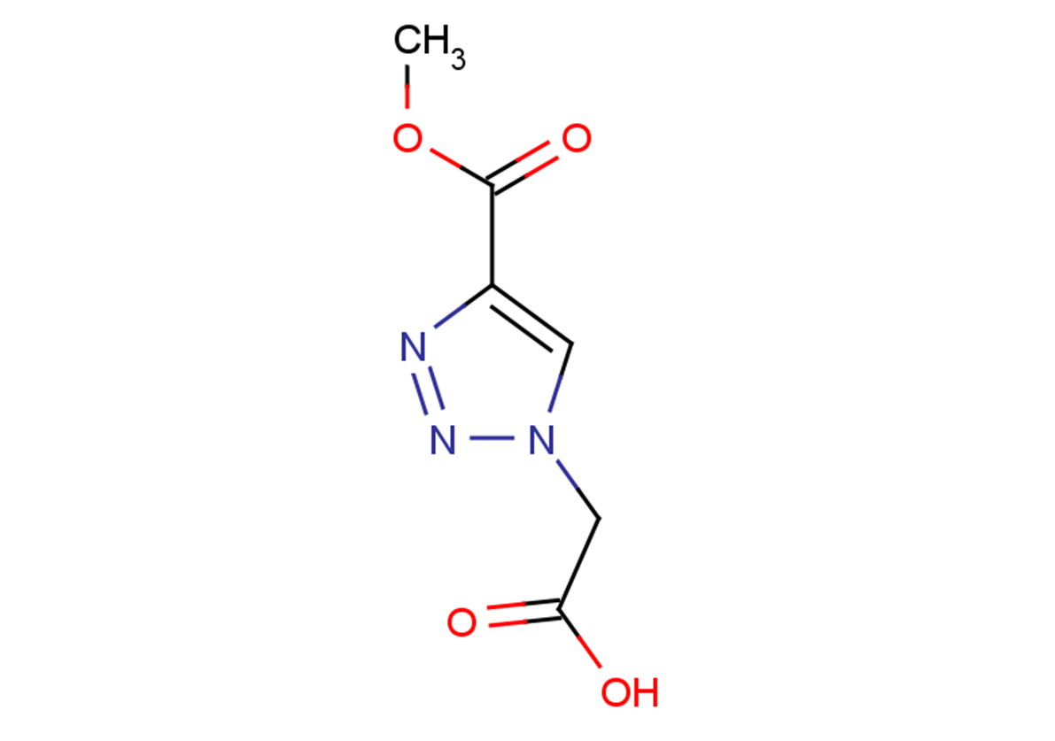 2-[4-(methoxycarbonyl)-1H-1,2,3-triazol-1-yl]acetic acid