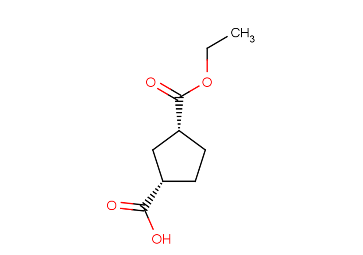 (1S,3R)-3-(ethoxycarbonyl)cyclopentane-1-carboxylic acid