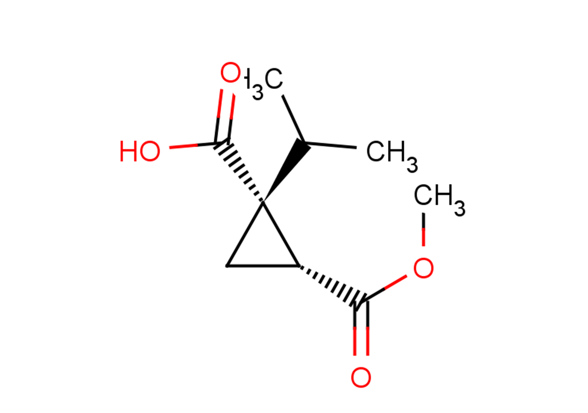 (1R,2R)-2-(methoxycarbonyl)-1-(propan-2-yl)cyclopropane-1-carboxylic acid