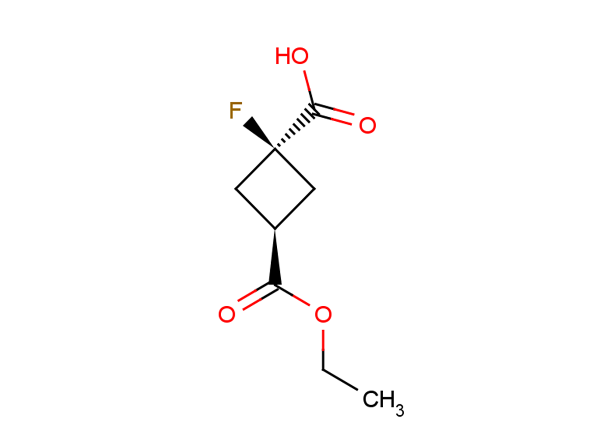 3-(ethoxycarbonyl)-1-fluorocyclobutane-1-carboxylic acid