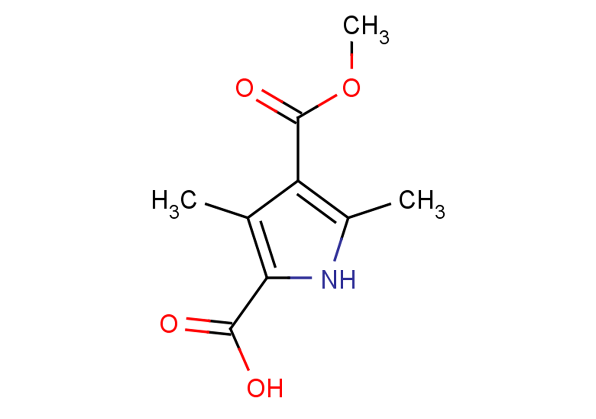 4-(methoxycarbonyl)-3,5-dimethyl-1H-pyrrole-2-carboxylic acid