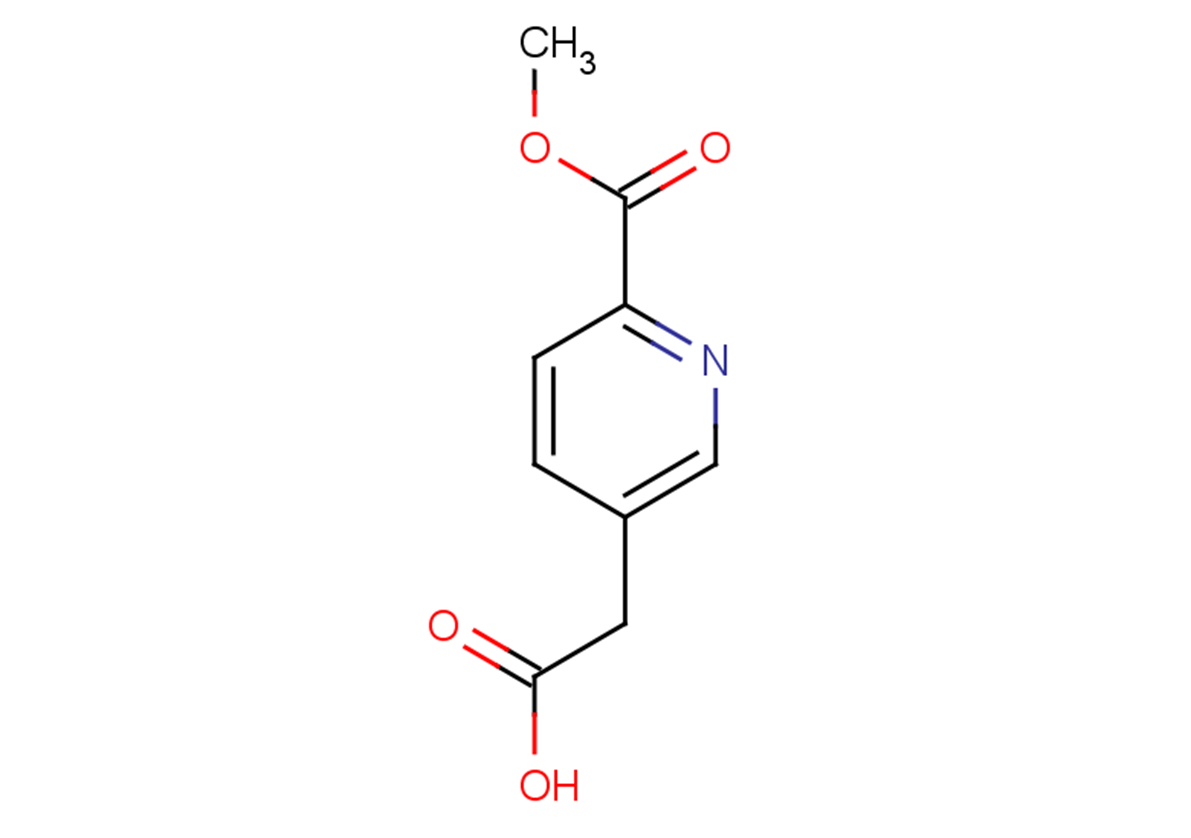 2-[6-(methoxycarbonyl)pyridin-3-yl]acetic acid
