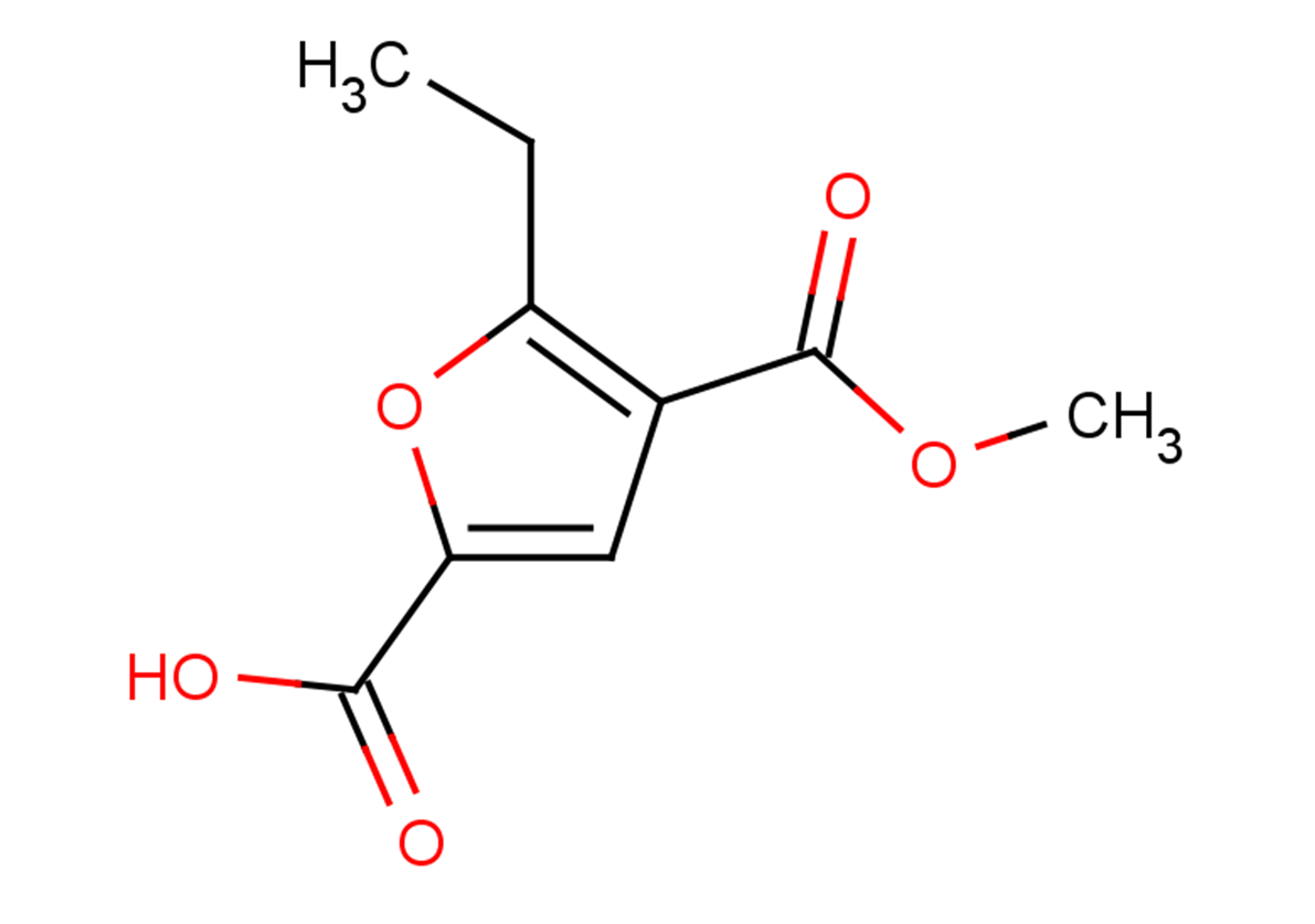 5-ethyl-4-(methoxycarbonyl)furan-2-carboxylic acid