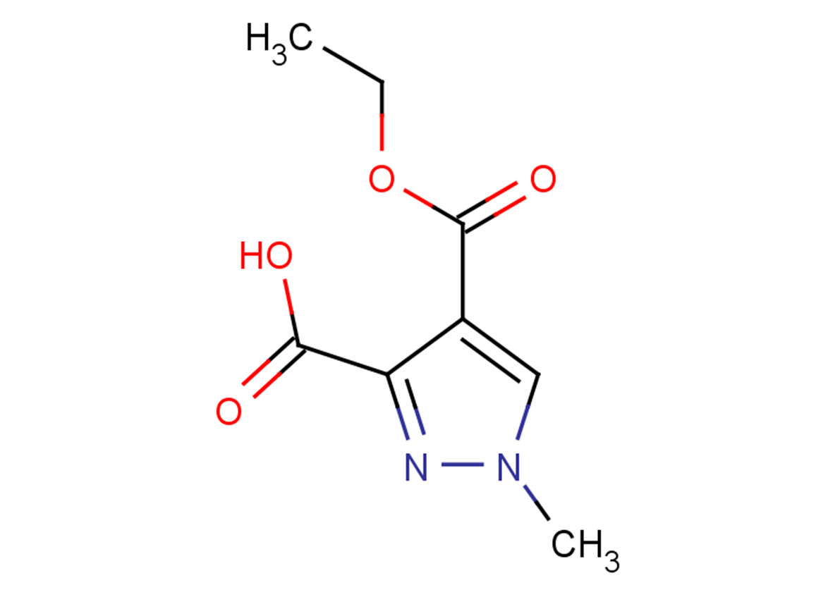 4-(ethoxycarbonyl)-1-methyl-1H-pyrazole-3-carboxylic acid