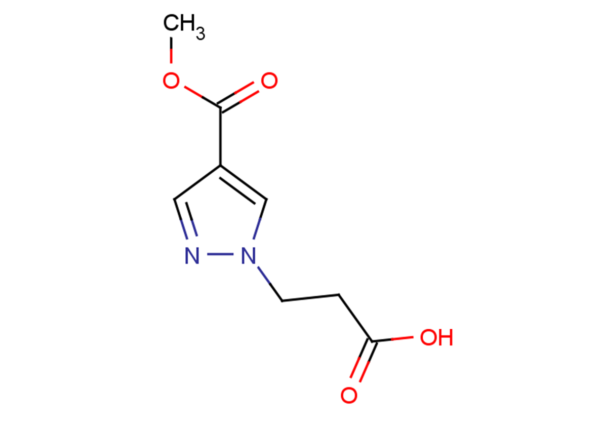 3-[4-(methoxycarbonyl)-1H-pyrazol-1-yl]propanoic acid