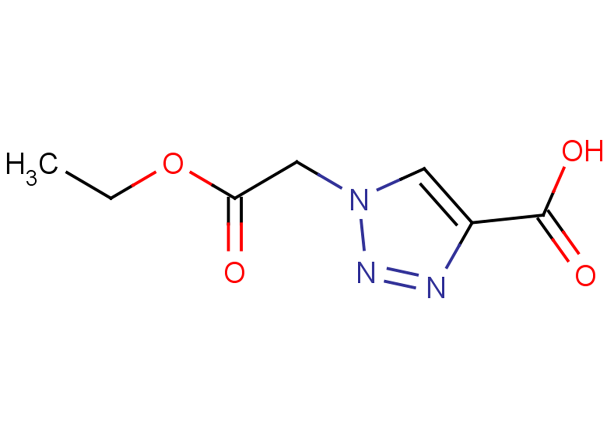 1-(2-ethoxy-2-oxoethyl)-1H-1,2,3-triazole-4-carboxylic acid