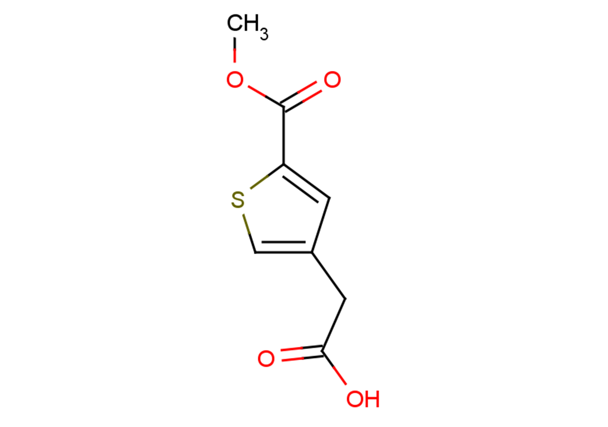 2-[5-(methoxycarbonyl)thiophen-3-yl]acetic acid