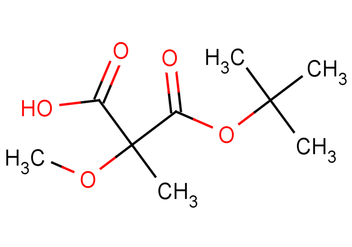 3-(tert-butoxy)-2-methoxy-2-methyl-3-oxopropanoic acid