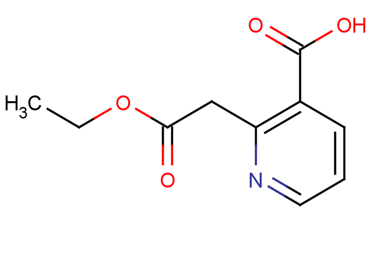 2-(2-ethoxy-2-oxoethyl)pyridine-3-carboxylic acid