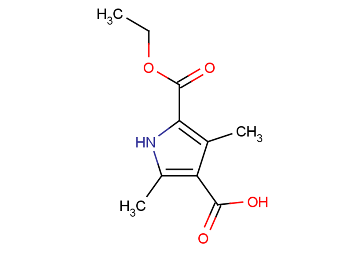5-(ethoxycarbonyl)-2,4-dimethyl-1H-pyrrole-3-carboxylic acid