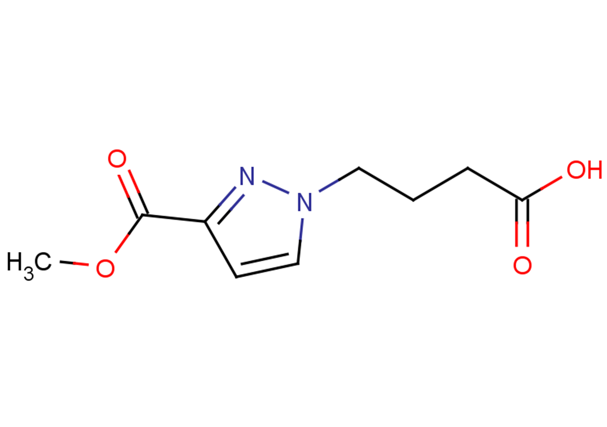 4-[3-(methoxycarbonyl)-1H-pyrazol-1-yl]butanoic acid