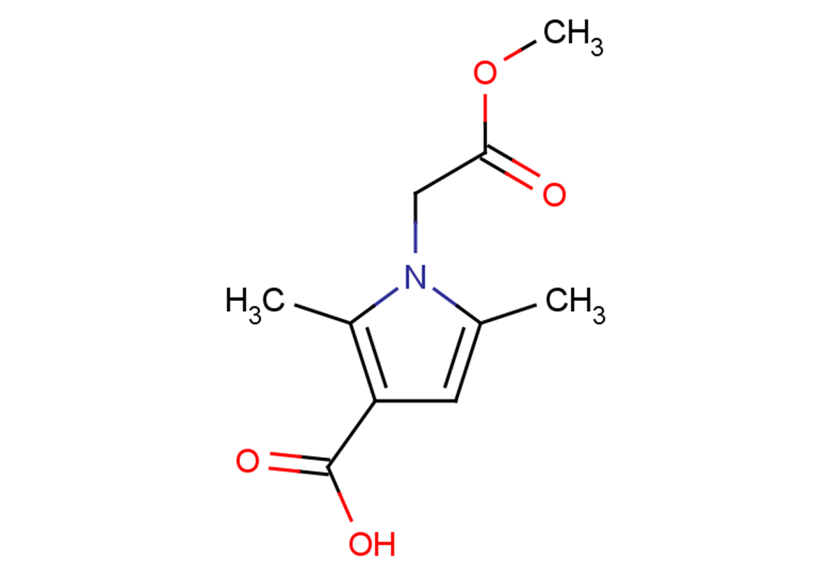 1-(2-methoxy-2-oxoethyl)-2,5-dimethyl-1H-pyrrole-3-carboxylic acid